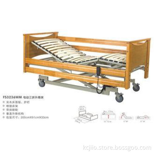 High powder coating Deluxe Electric Adjustable Hospital Bed